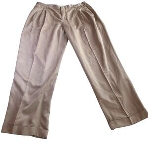 Alexander Julian Colours Pleated Wide Leg Cuffed Hem Y2K Grandpa Core 38x30